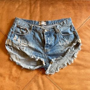 One Teaspoon Denim Shorts